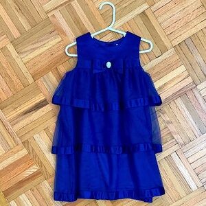 Gymboree Tiered Ruffle Dress - EUC - Cerulean Girls Size 3T